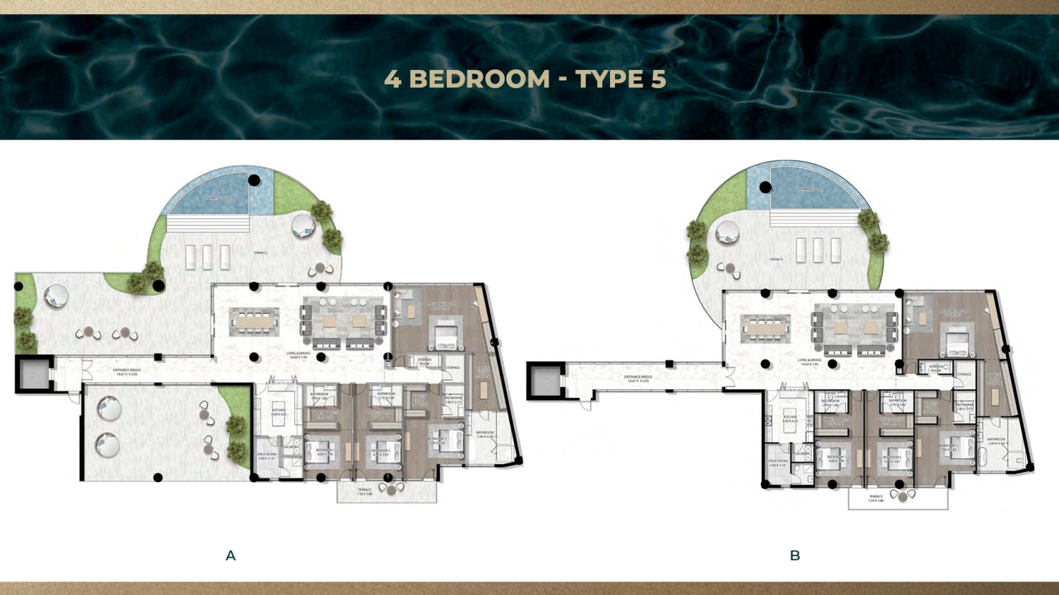 4 BR - Type A